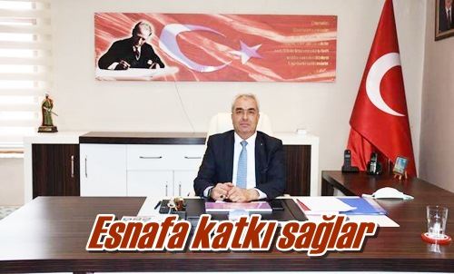 Esnafa katkı sağlar
