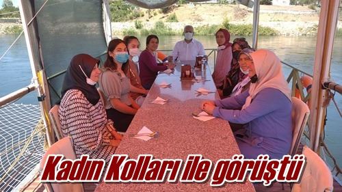 Kadın Kolları ile görüştü