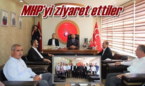 MHP’yi ziyaret ettiler