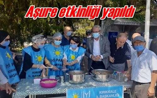 Aşure etkinliği yapıldı