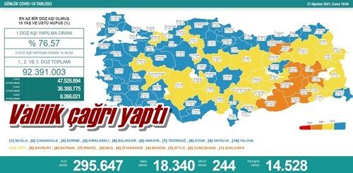 Valilik çağrı yaptı