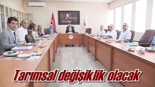Tarımsal değişiklik olacak