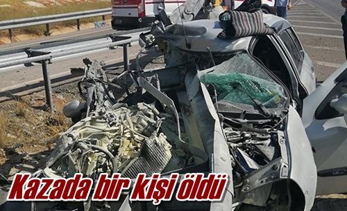 Kazada bir kişi öldü