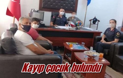 Kayıp çocuk bulundu