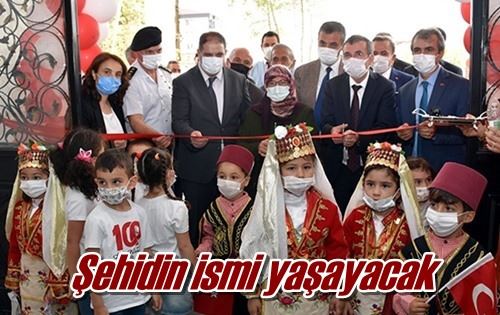 Şehidin ismi yaşayacak