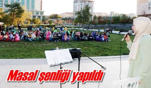 Masal şenliği yapıldı