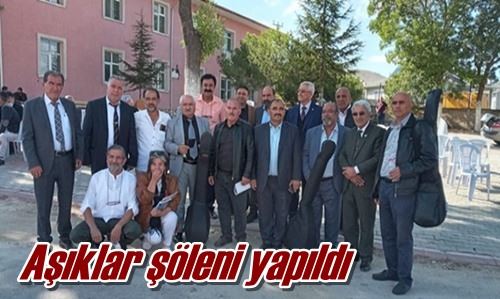 Aşıklar şöleni yapıldı