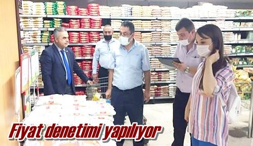 Fiyat denetimi yapılıyor