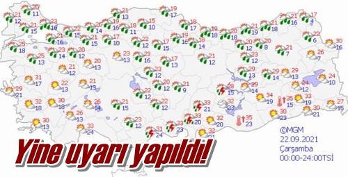 Yine uyarı yapıldı!