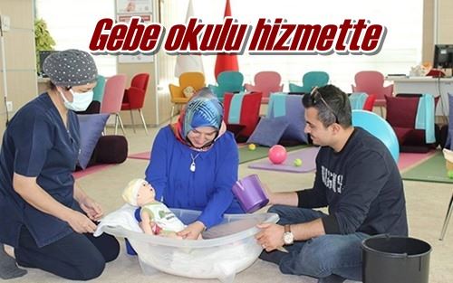 Gebe okulu hizmette