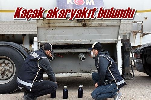 Kaçak akaryakıt bulundu