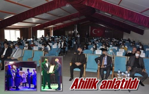 Ahilik anlatıldı