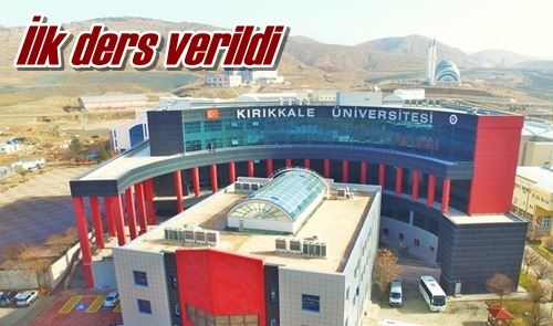 İlk ders verildi
