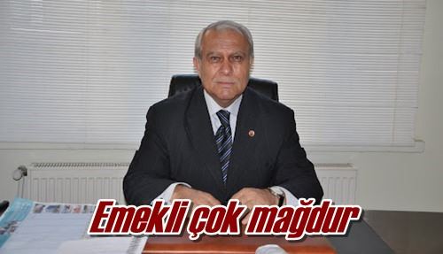 Emekli çok mağdur