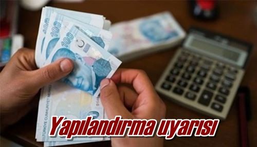 Yapılandırma uyarısı