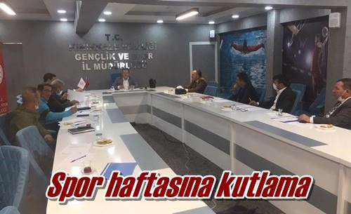 Spor haftasına kutlama