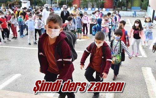 Şimdi ders zamanı