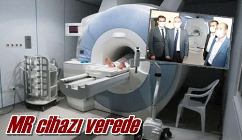 MR cihazı devrede