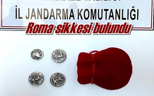 Roma sikkesi bulundu