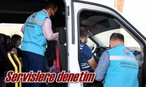 Servislere denetim