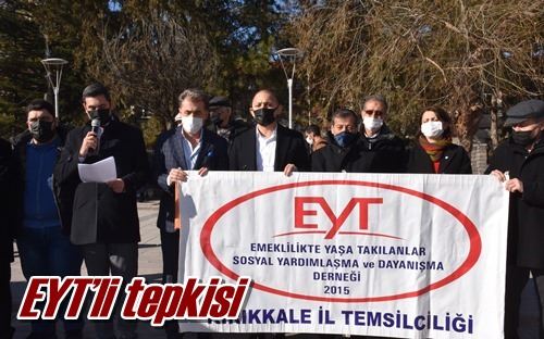 EYT’li tepkisi
