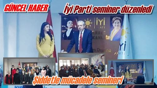 Şiddetle mücadele semineri