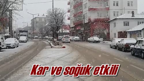 Kar ve soğuk etkili