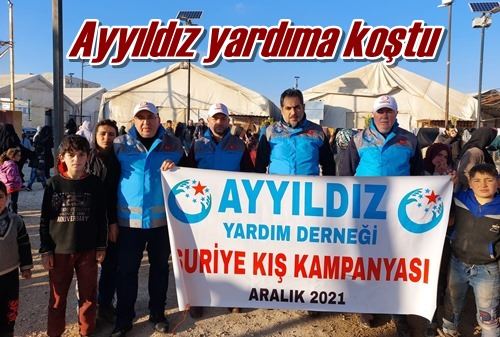 Ayyıldız yardıma koştu