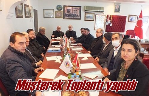 Müşterek Toplantı yapıldı
