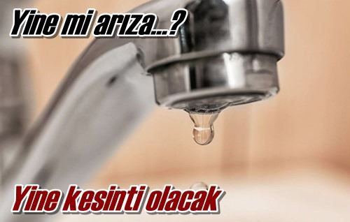 Yine kesinti olacak