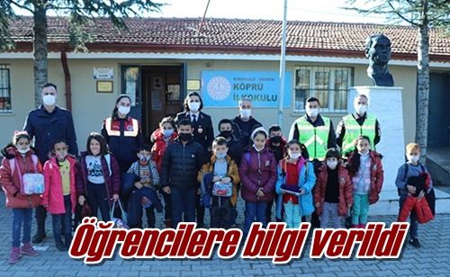 Öğrencilere bilgi verildi