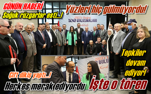 İşte o tören