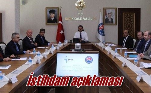 İstihdam açıklaması