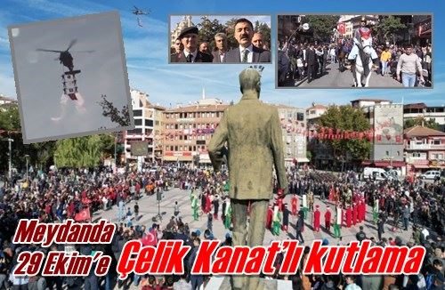 Çelik Kanat’lı kutlama