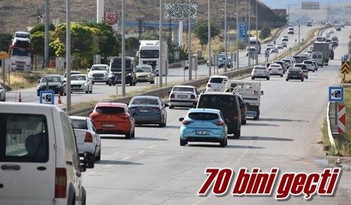 70 bini geçti