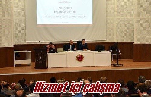 Hizmet içi çalışma