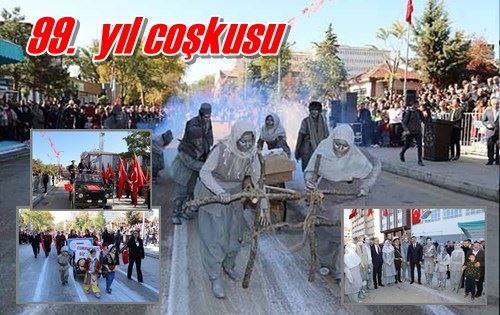 Cumhuriyet’e 99.  yıl coşkusu