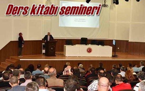 Ders kitabı semineri