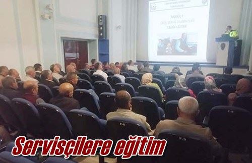 Servisçilere eğitim 