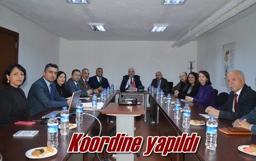 Koordine yapıldı