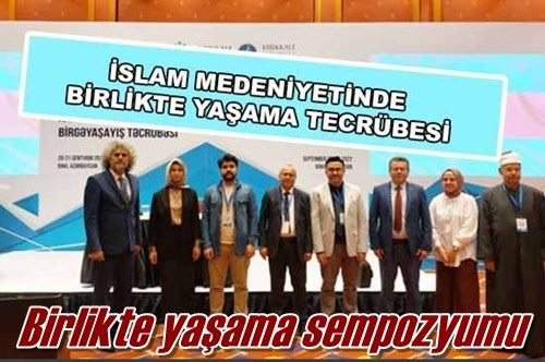 Birlikte yaşama sempozyumu