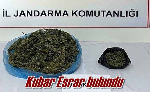 Kubar Esrar bulundu