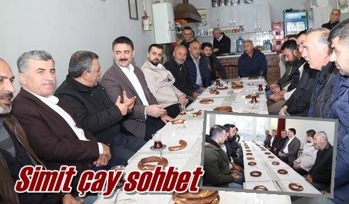 Simit çay sohbet