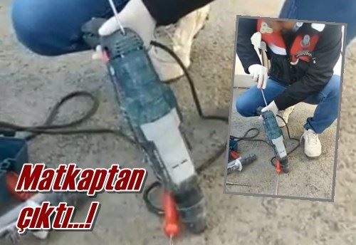 Matkaptan çıktı!