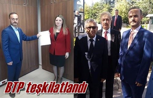 BTP teşkilatlandı