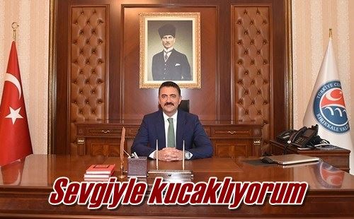 Sevgiyle kucaklıyorum