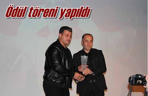 Ödül töreni yapıldı