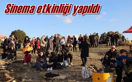 Sinema etkinliği yapıldı