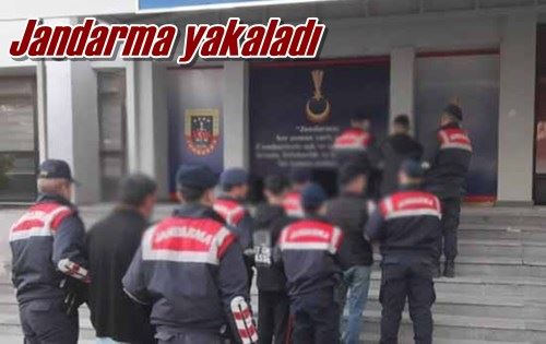 Jandarma yakaladı