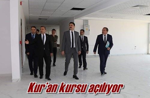 Kur’an kursu açılıyor